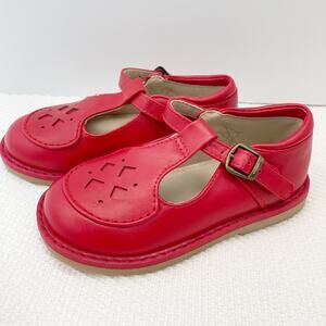 Little Bird Red Mary Janes